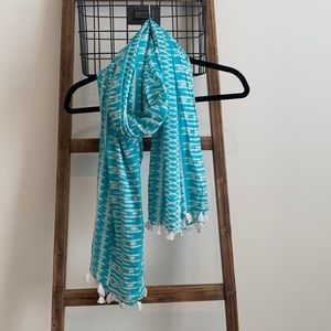 ELIZABETH GILLETT NYC 100% Cotton Scarf